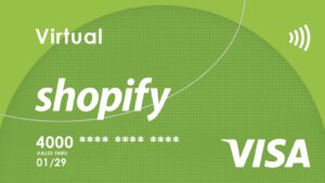 ویزاکارت مخصوص Shopify