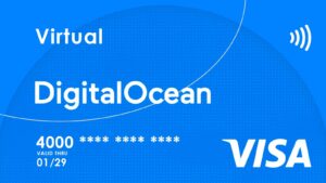 ویزاکارت مخصوص Digitalocean