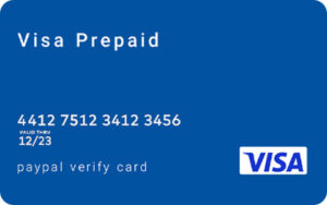 ویزا کارت پی پال PayPal